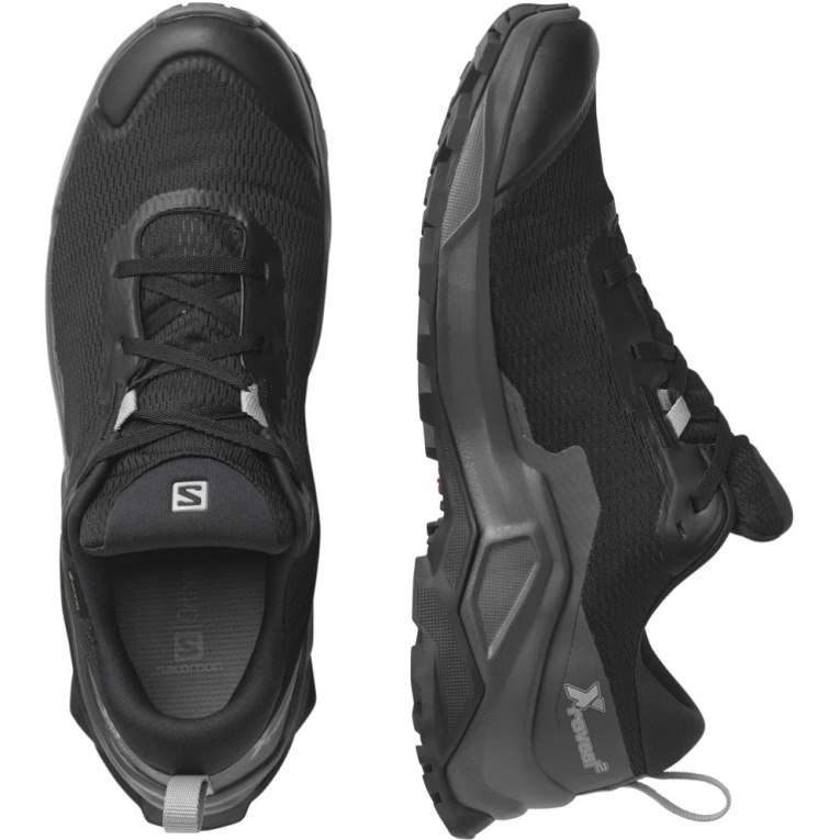 Black Salomon X Reveal 2 GTX Men's Hiking Shoes | PH 59631Y